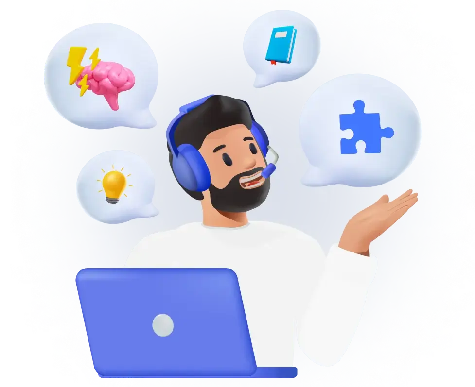 myIQ mascot